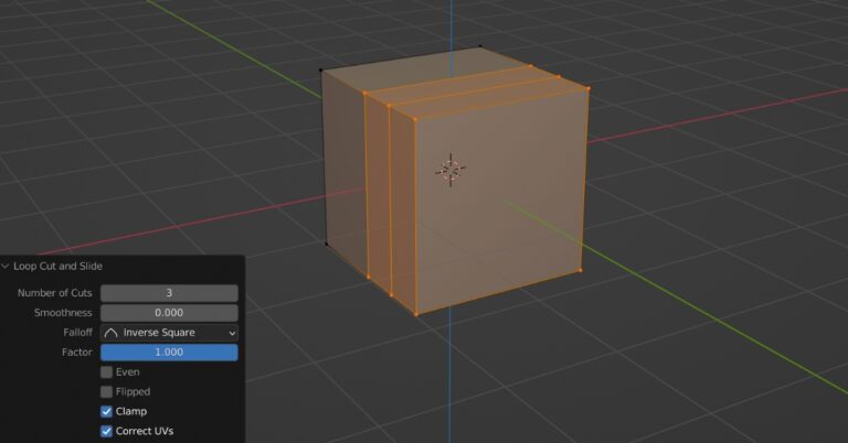 Loop Cut Tool in Blender Guide