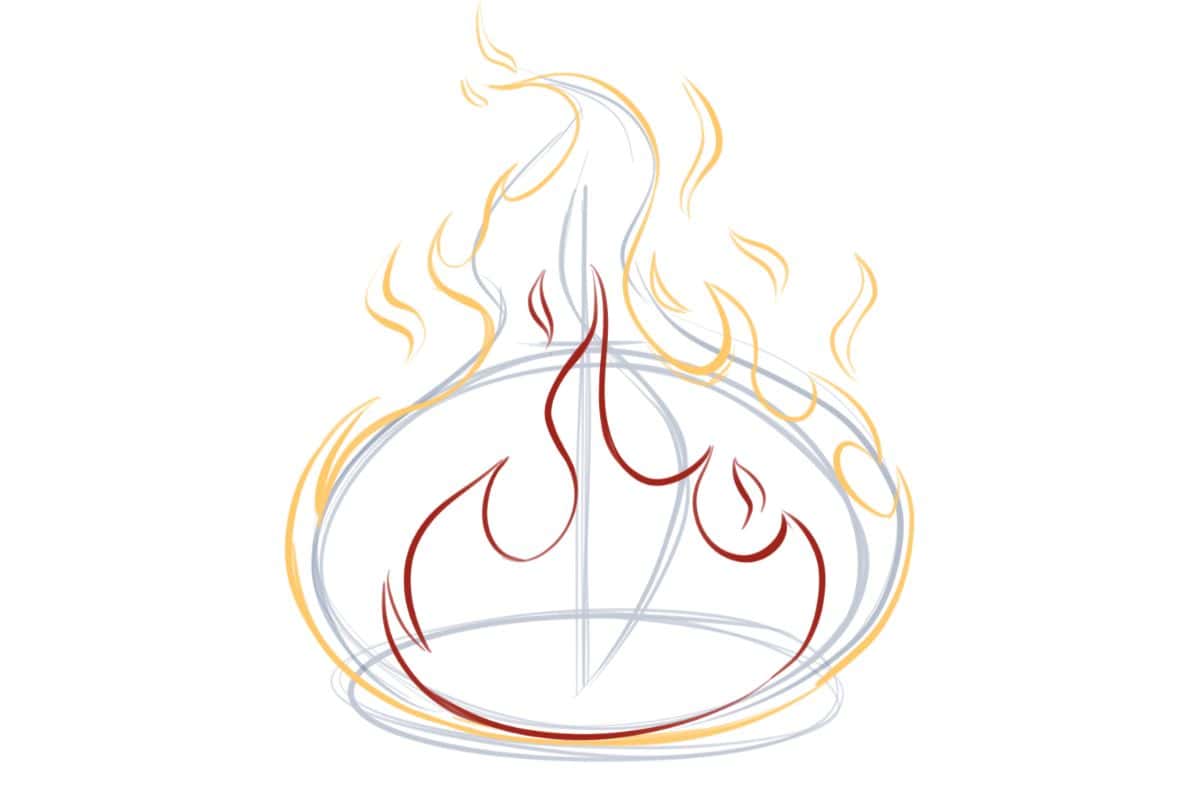 How To Draw Fire Step by Step Guide (2025)